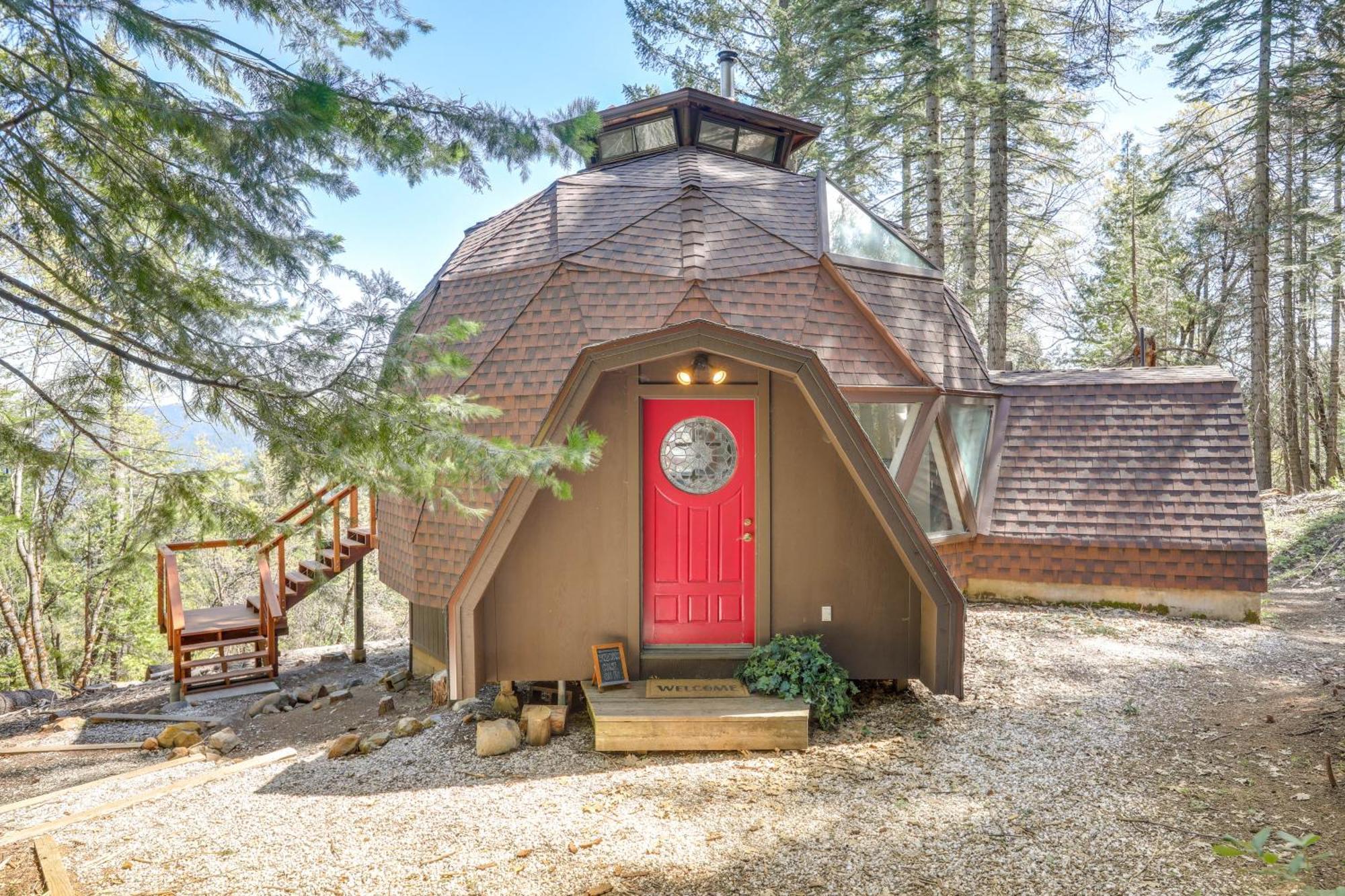 Off-Grid Nevada City Geodesic Dome House With Views! Luaran gambar