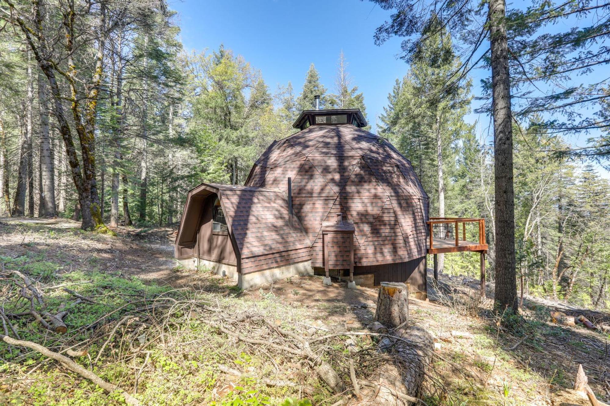 Off-Grid Nevada City Geodesic Dome House With Views! Luaran gambar