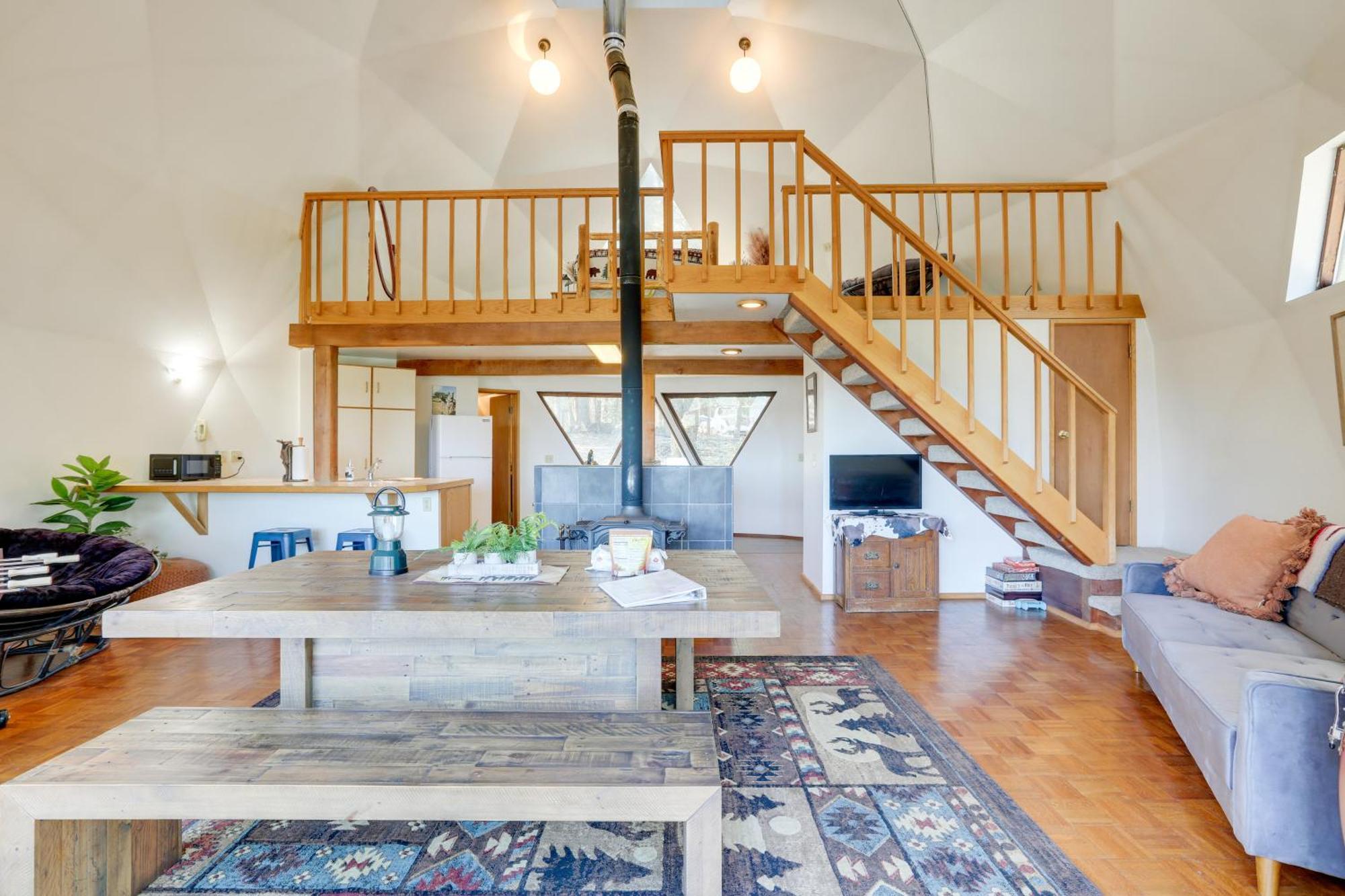 Off-Grid Nevada City Geodesic Dome House With Views! Luaran gambar