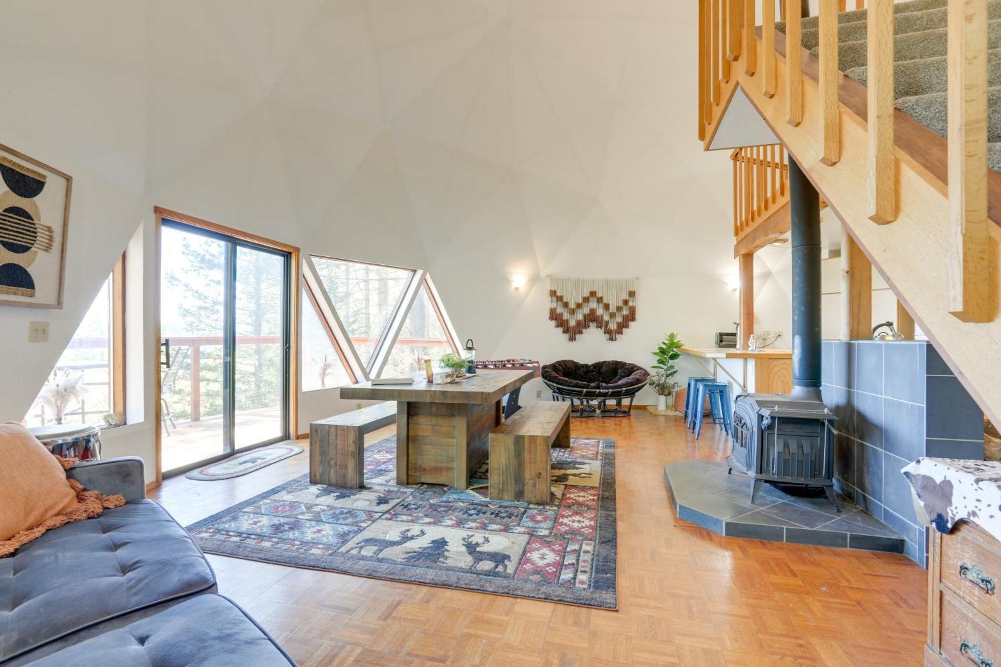 Off-Grid Nevada City Geodesic Dome House With Views! Luaran gambar