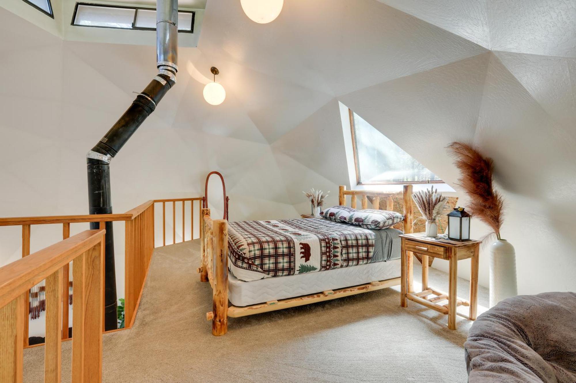 Off-Grid Nevada City Geodesic Dome House With Views! Luaran gambar