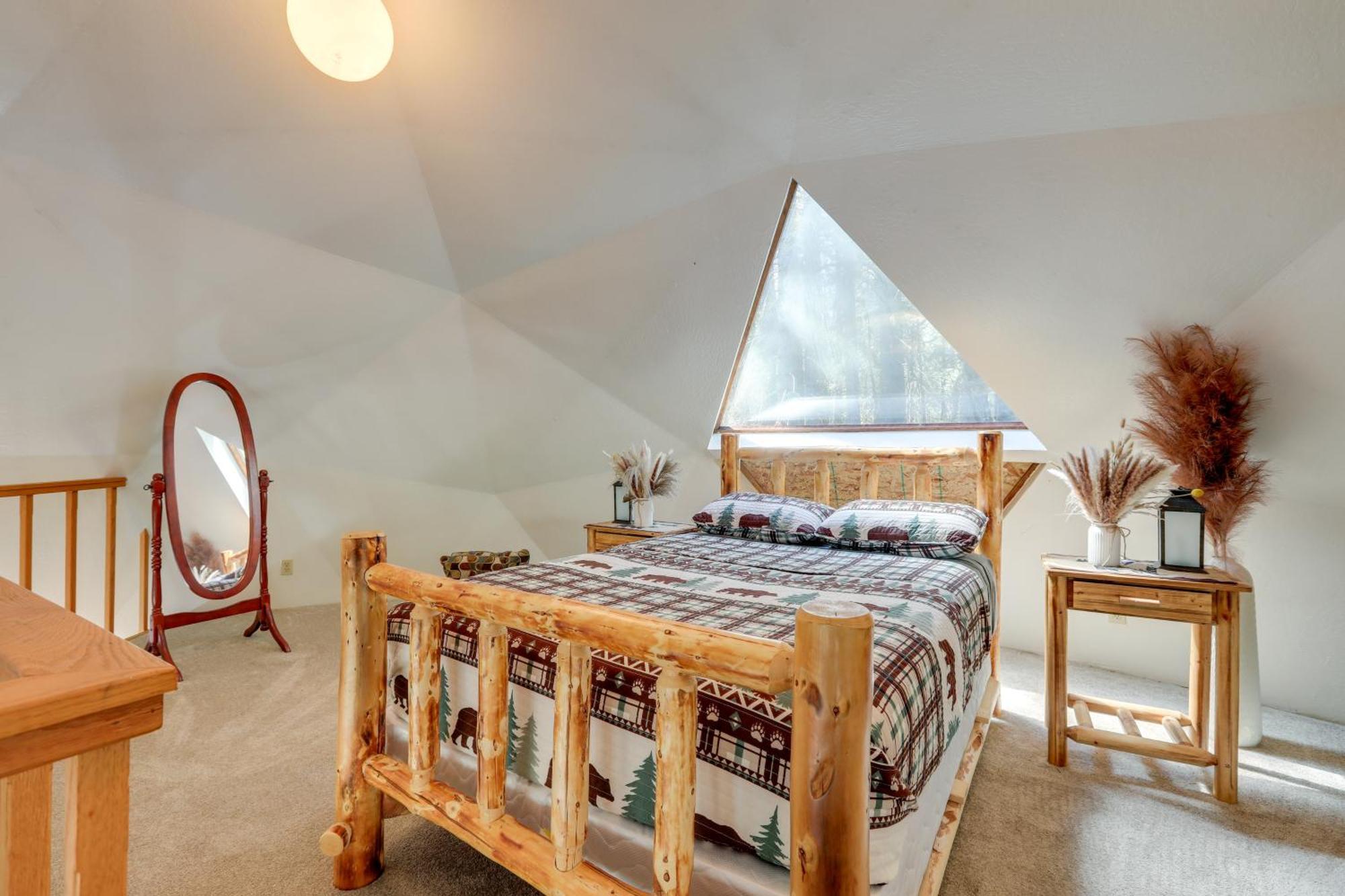 Off-Grid Nevada City Geodesic Dome House With Views! Luaran gambar