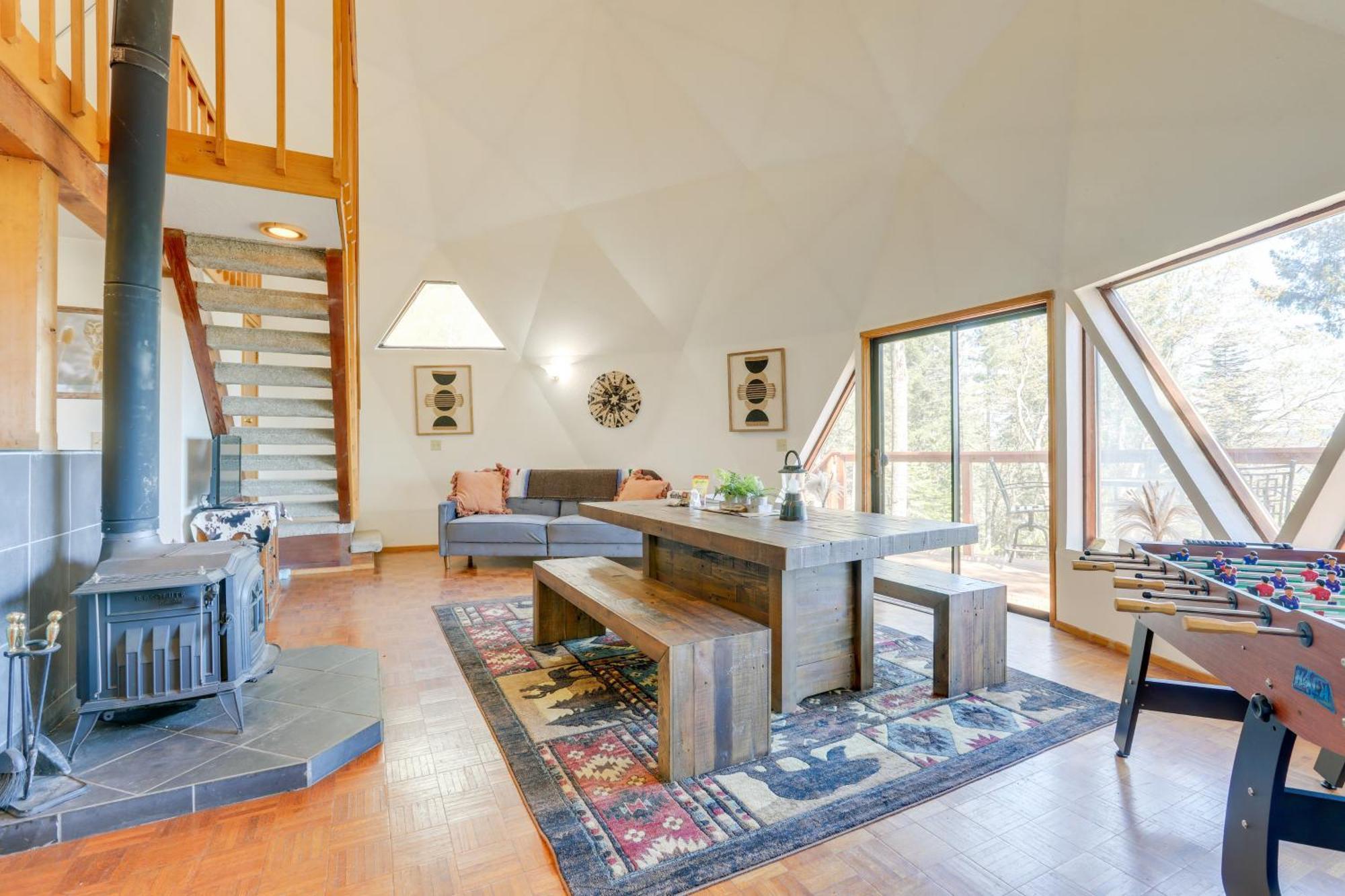 Off-Grid Nevada City Geodesic Dome House With Views! Luaran gambar