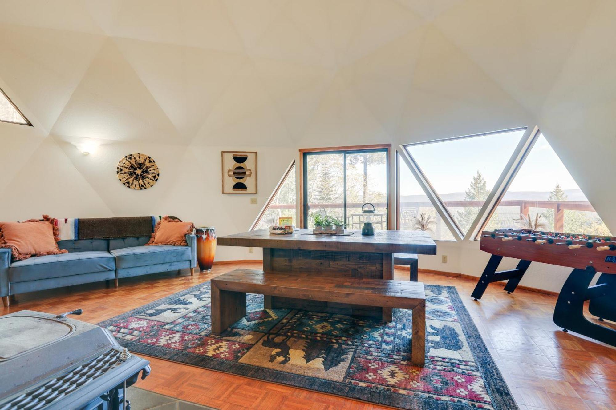 Off-Grid Nevada City Geodesic Dome House With Views! Luaran gambar